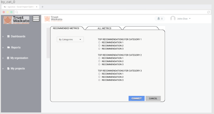 Future Version advanced indicators selections functionality \(and BYO\)